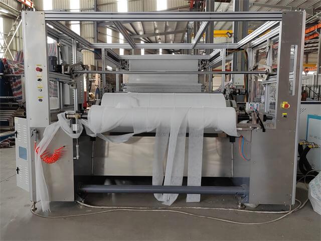 Operating a Non Woven Embossing Machine
