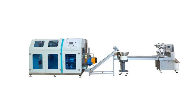 Fully automatic compressed towel machine