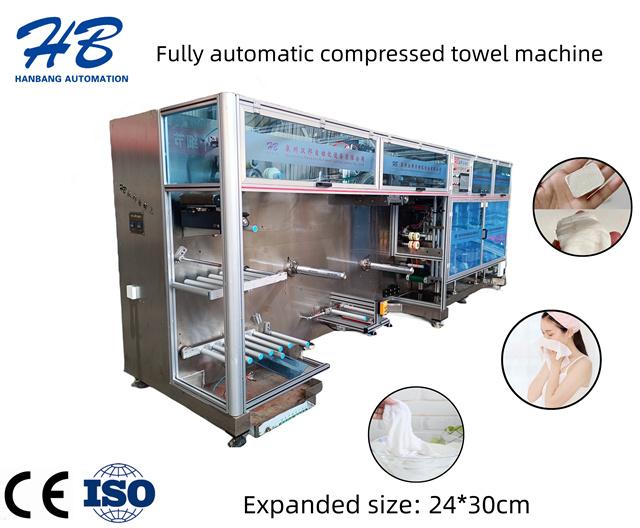 High Speed Automatic Disposable Compressed Towel Machine In Saudi Arabia